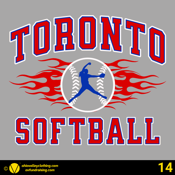 Toronto Softball 2024 Fundraising Sample Designs Toronto Softball 2024 Design 14