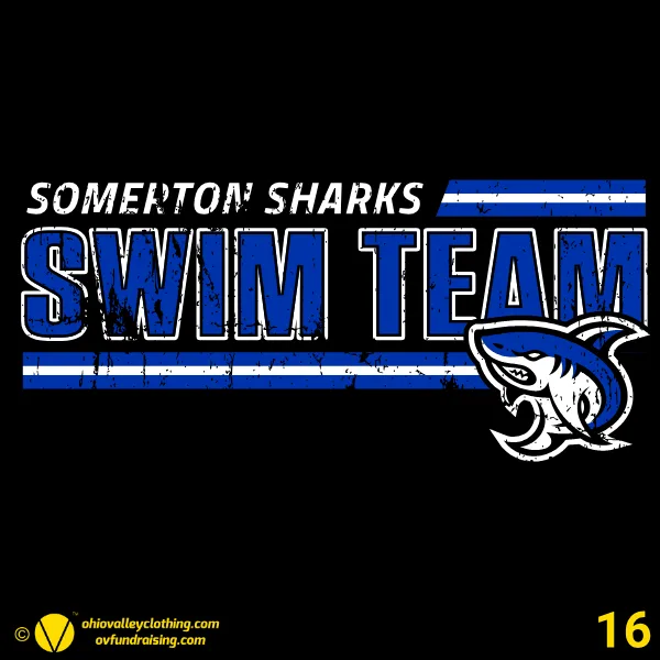 Somerton Sharks Swim Team 2026 Design 16