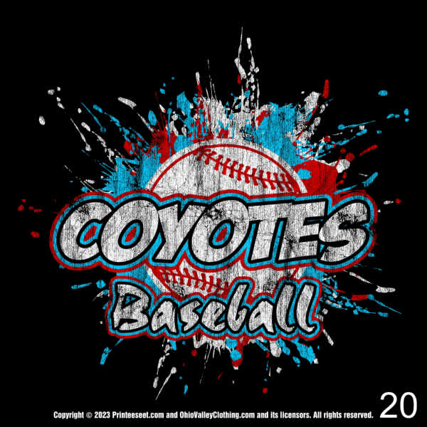SV Coyotes Baseball 2023 Fundraising Sample Designs SV Coyotes Baseball 2023 Fundraising Design Page 20