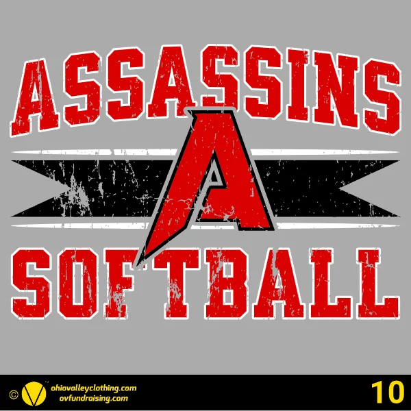 Assassins Softball Fall 2025 Design 10