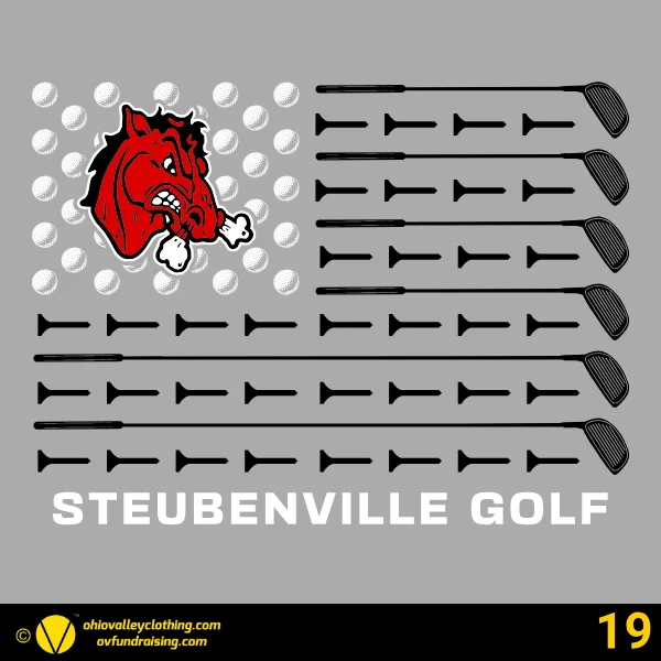 Steubenville Big Red Golf 2026 Design 19