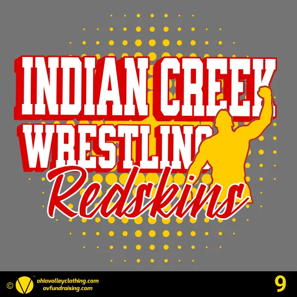 Indian Creek Wrestling 2024 Design 09