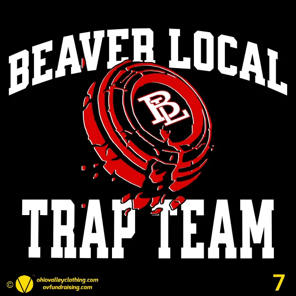 Beaver Local Trap Team 2025 Design 07