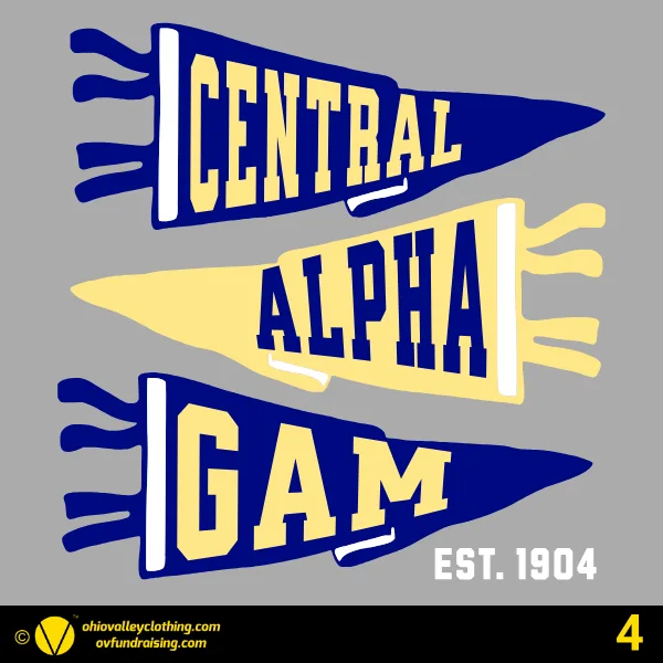 Alpha Gamma Delta 2026 - Edmond, OK Design 04