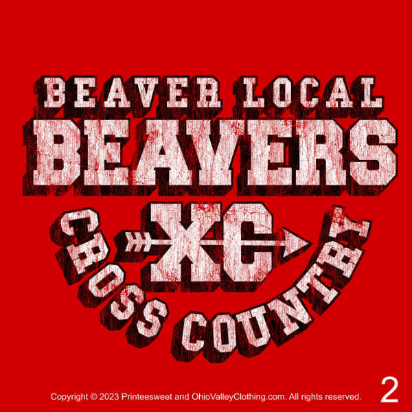 Beaver Local Cross Country 2023 Fundraising Sample Designs Beaver Local Cross Country 2023 Sample Design Page 02
