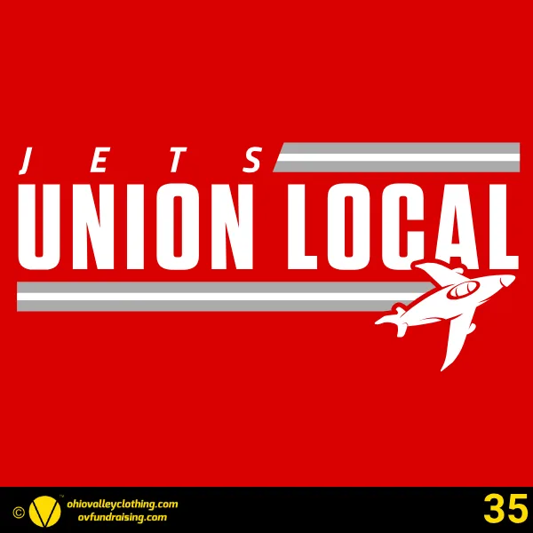 Union Local Little Jets Football 2026 Design 35