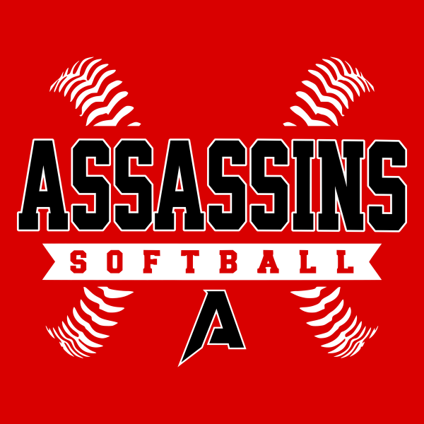 Assassins Softball Fall 2025 logo