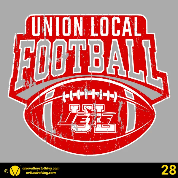 Union Local Little Jets Football 2026 Design 28