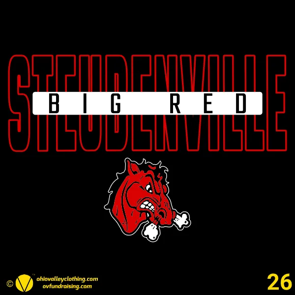 Steubenville Big Red Boys Soccer 2025 Design 26