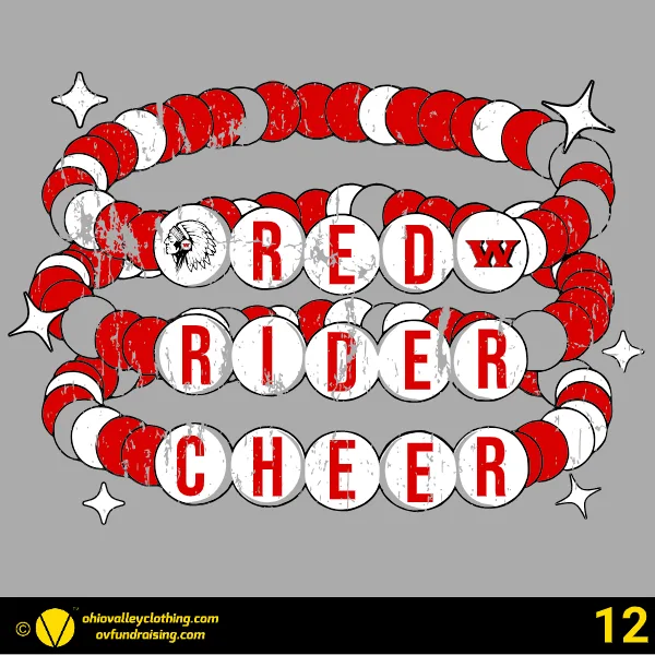Weir Middle Cheer Parent Group 2025 Design 12