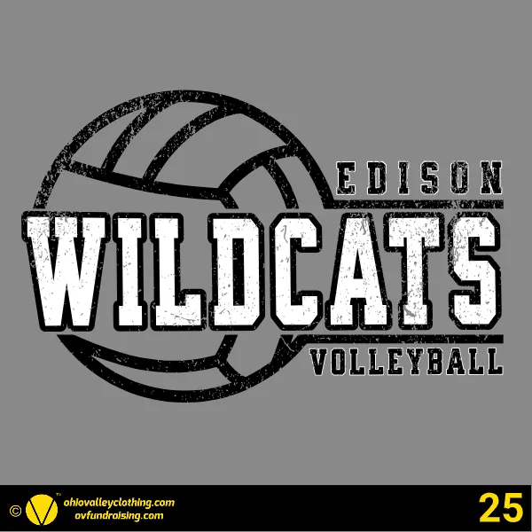 Edison Volleyball 2024- Design 25