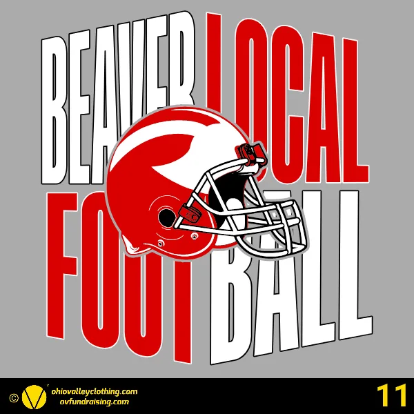 Beaver Local Touchdown Club 2025 Design 11