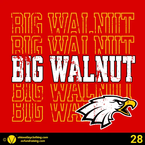 Big Walnut High School Swim Team 2026 Design 28