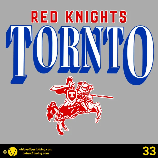 Toronto High School Football 2025 Design 33