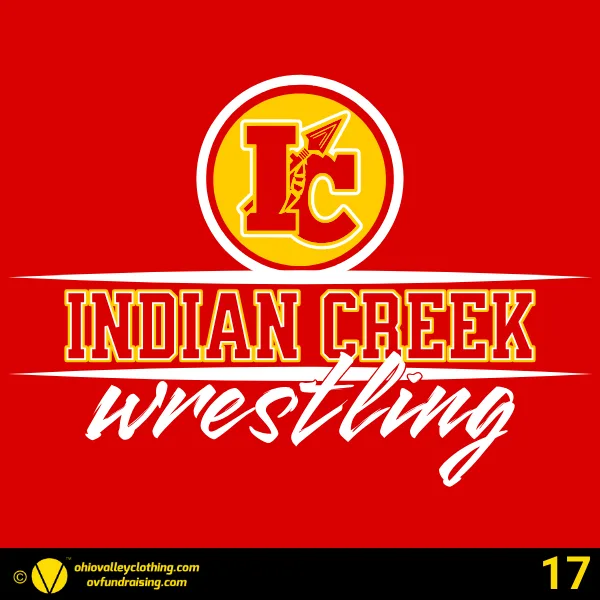 Indian Creek Wrestling 2024 Design 17