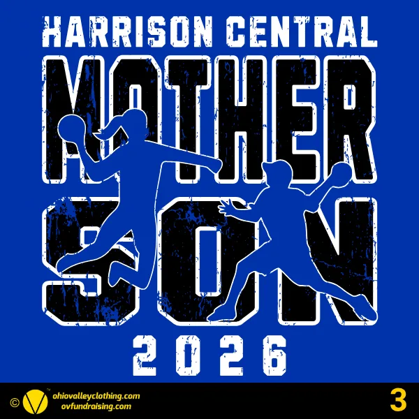Harrison Central Mother Son Dodgeball 2026 Design 03