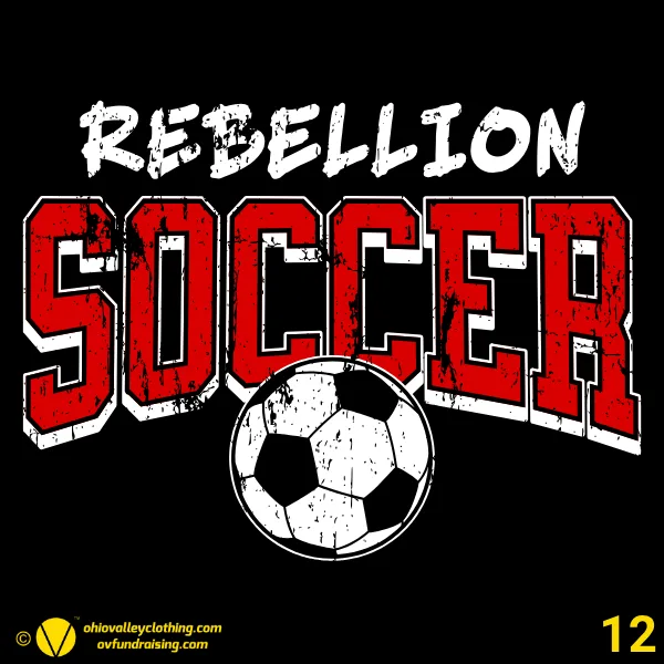 Crestview Soccer Club - Rebellion Soccer 2026 Design 12