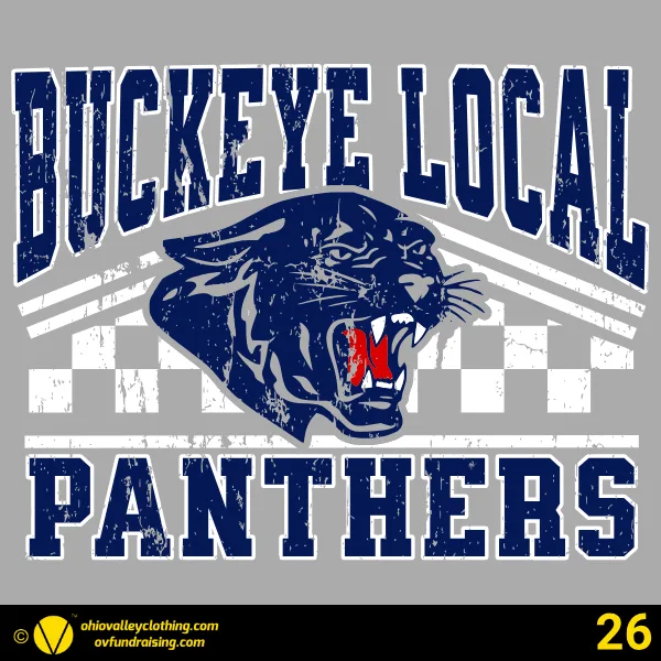 Buckeye Local Junior Panthers Basketball 2026 Design 26