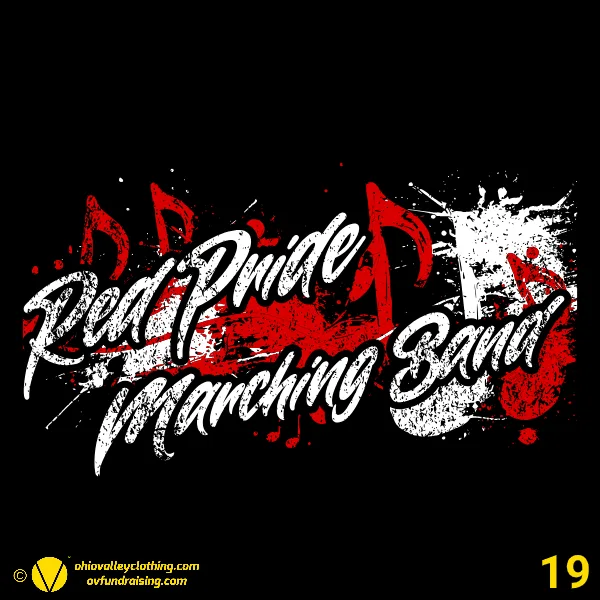 Beaver Local Red Pride Band Boosters 2024 Design 19