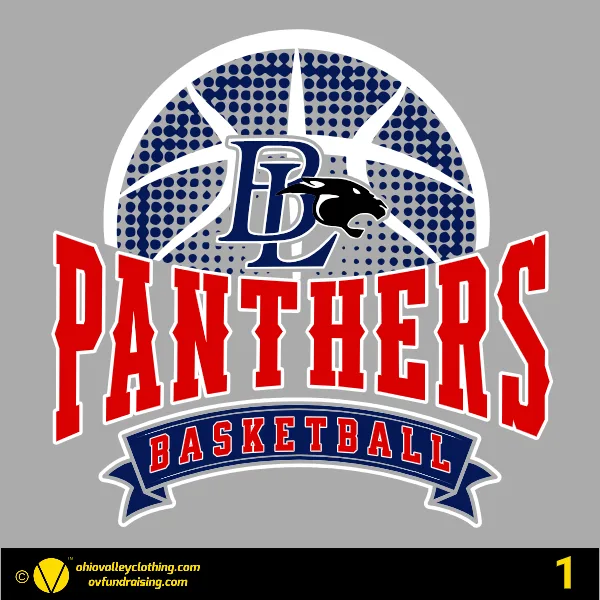 Buckeye Local Lady Panthers Basketball 2025-26 Design 01