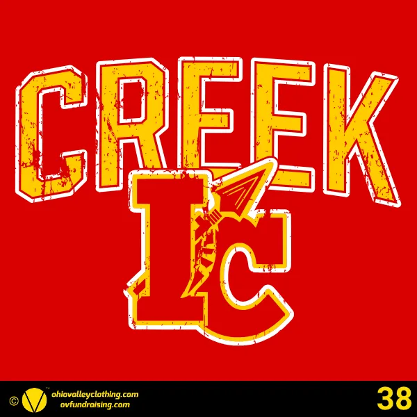 Indian Creek High School Cheerleaders 2025 Design 38