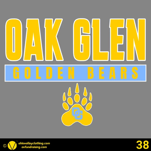Oak Glen Jr. Bears Cheer 2025 Design 38