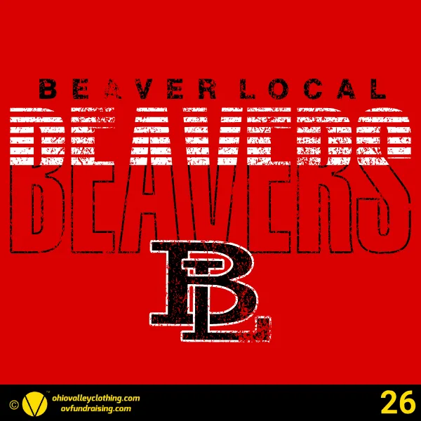 Beaver Local Bowling 2024 Design 26