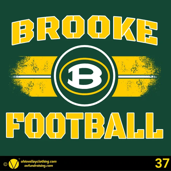 Brooke Middle School Football 2025 Design 37