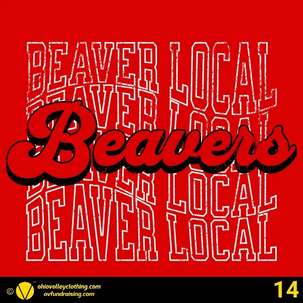 Beaver Local Cross Country Fundraiser 2024- Design 14