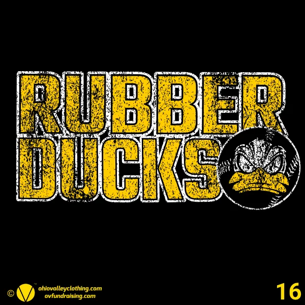 Rubber Ducks Baseball 2024 Design 16