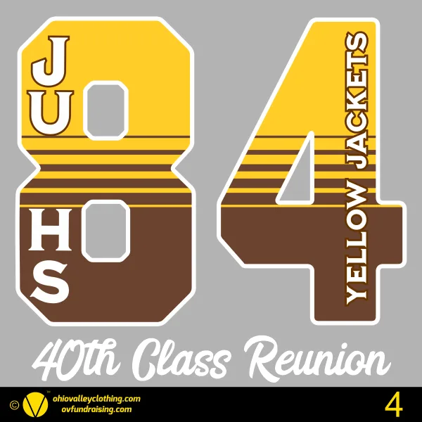Jefferson Union High School Class of 1984- Design 004