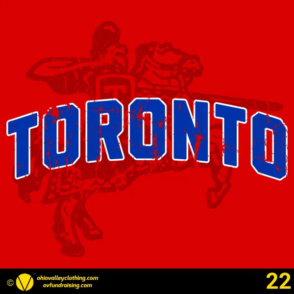 Toronto High School Football 2025 Design 22