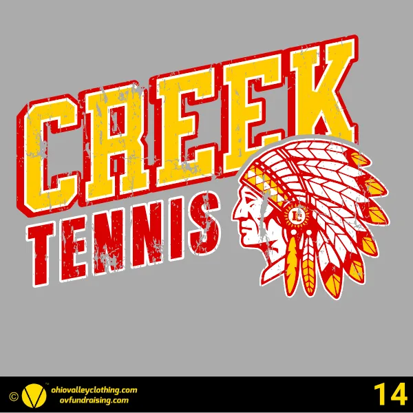 Indian Creek Tennis 2026 Design 14