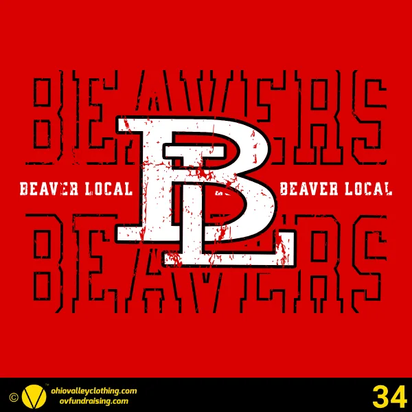 Beaver Local Touchdown Club 2026 Design 34