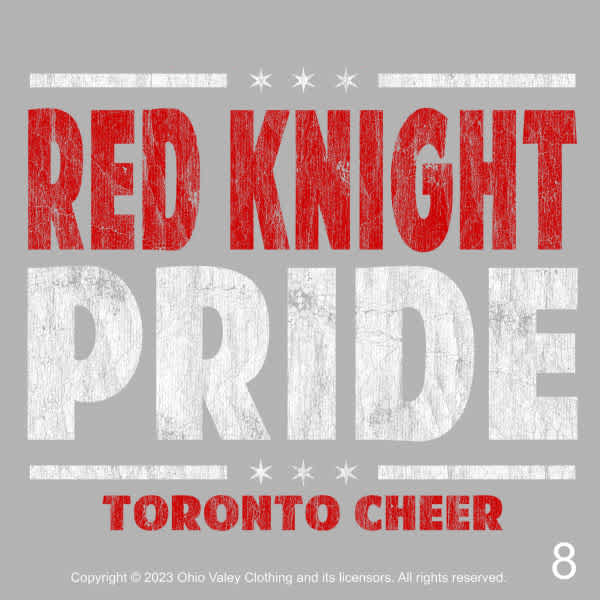 Toronto Red Knights High School Cheerleaders Spring 2023 Fundraising Sample Designs Toronto High School Cheerleaders Spring 2023 Fundraising Design Samples 001 Page 08