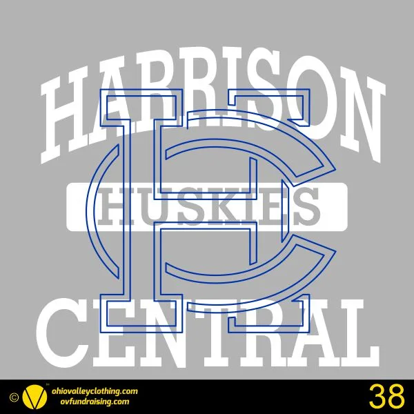 Harrison Central Youth Baseball Design 38