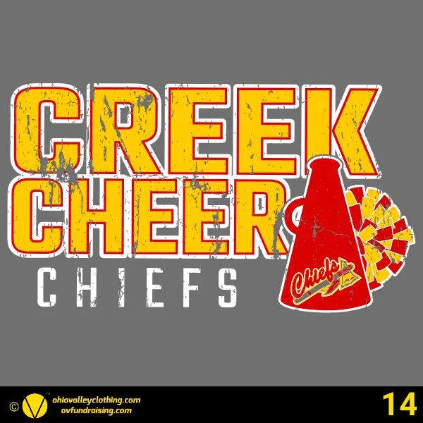 Indian Creek Youth Football and Cheering 2025 Design 14