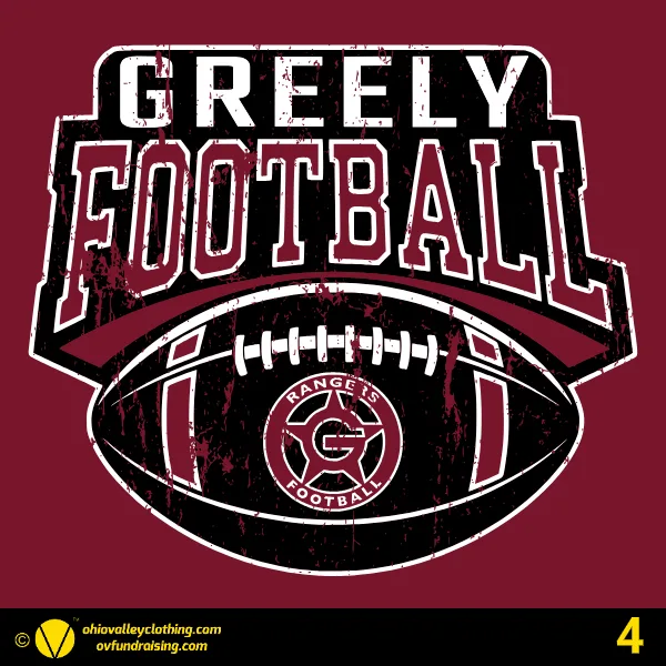 Greely Rangers Football 2026 Design 04