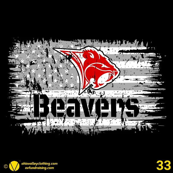 Beaver Local Touchdown Club 2025 Design 33