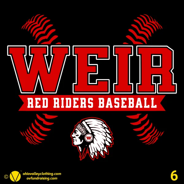 Weir Middle School Baseball 2026 Design 06