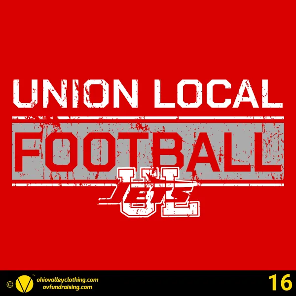 Union Local Little Jets Football 2026 Design 16