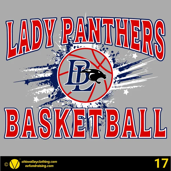 Buckeye Local Lady Panthers Basketball 2025-26 Design 17