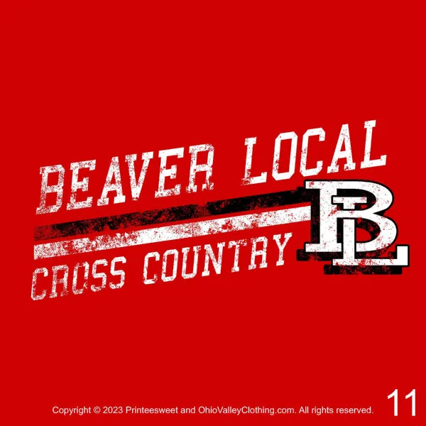 Beaver Local Cross Country 2023 Sample Design Page 11