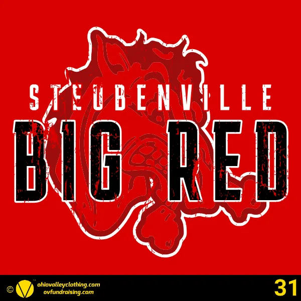 Steubenville Big Red Boys Soccer 2025 Design 31