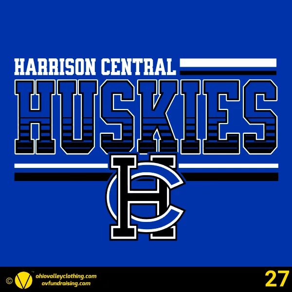 Harrison Central Huskies Soccer 2026 Design 27