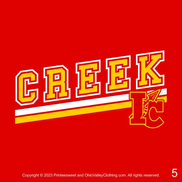 Indian Creek Cross Country 2023 Fundraising Sample Designs Page 05