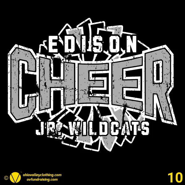 Edison Jr Wildcats Cheer 2026 Design 10