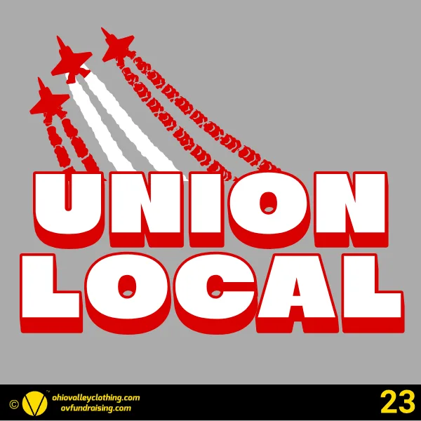 Union Local Little Jets Cheer 2026 Design 23