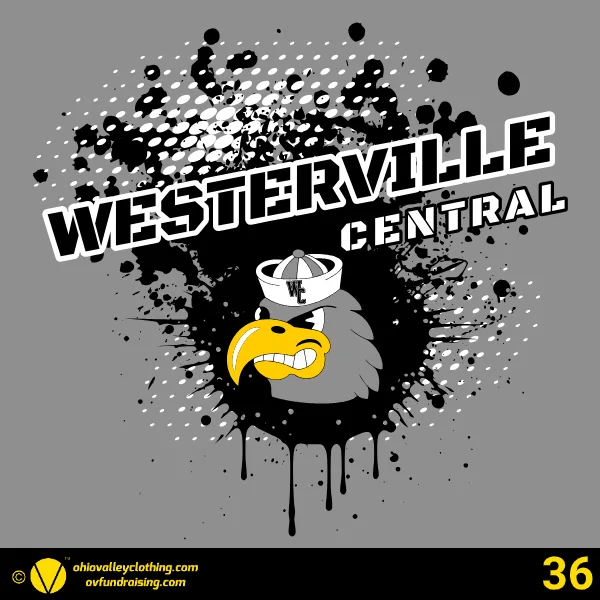 Westerville Central Wrestling 2024-2025 Design 36