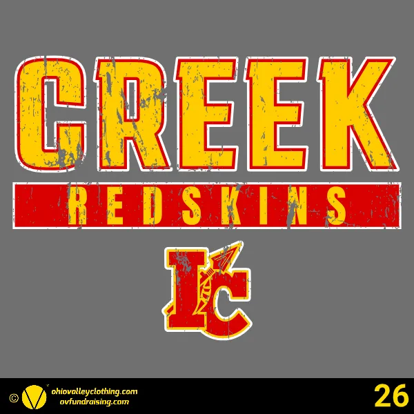 Indian Creek Youth Football and Cheering 2025 Design 26